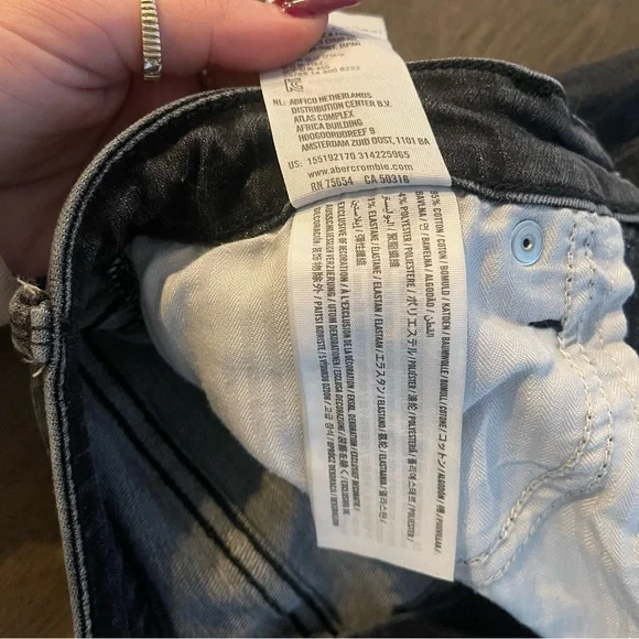 Abercrombie & Fitch Simone High Rise Super Skinny black jeans - 27 - Picture 8 of 8